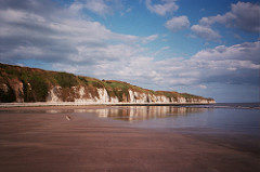 Skitters on Dane's Dyke beach