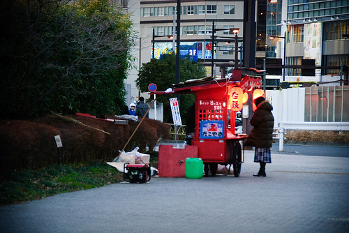 Shinjuku food stall