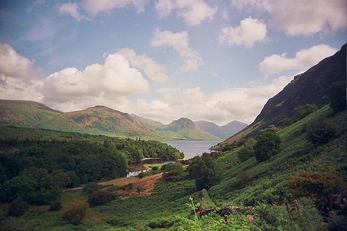 Wastwater from the fells