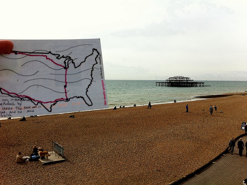 Snailr and the West Pier