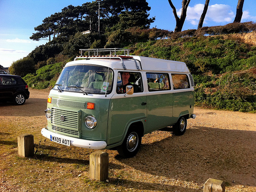 Meet Daisy, our rented campervan