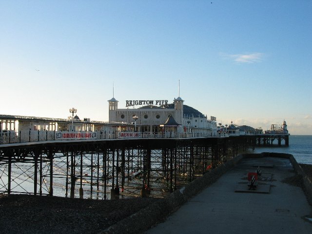 The other side of the pier