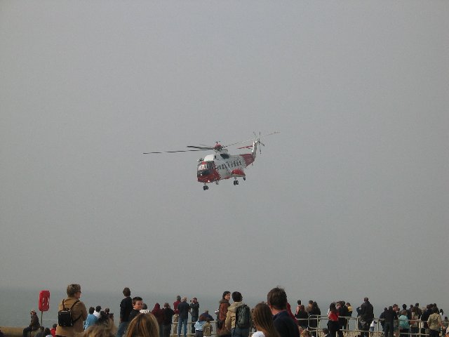 Coastguard helicopter