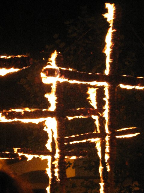 Burning Crosses I