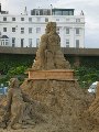 Roman Sand Sculpture In Progress I