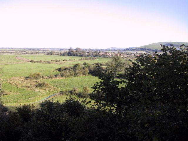 View from Bramber Castle