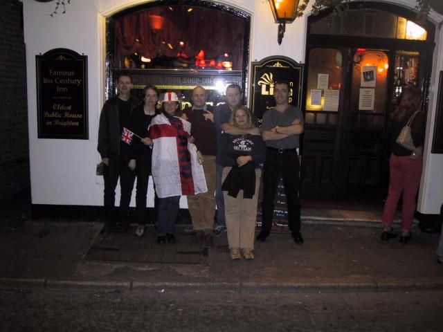 Outside the Cricketers