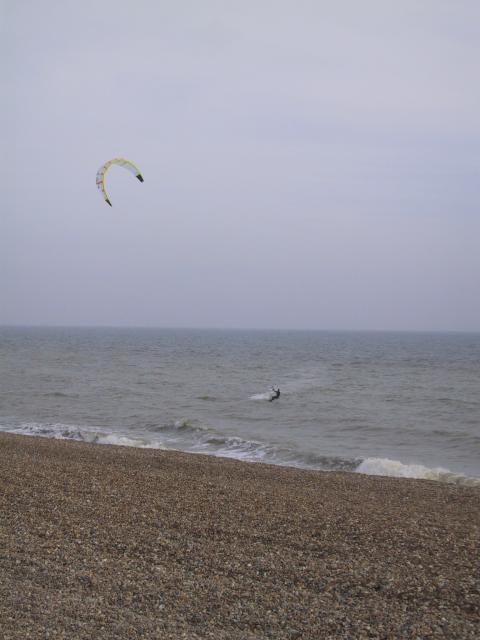 Another kite surfer
