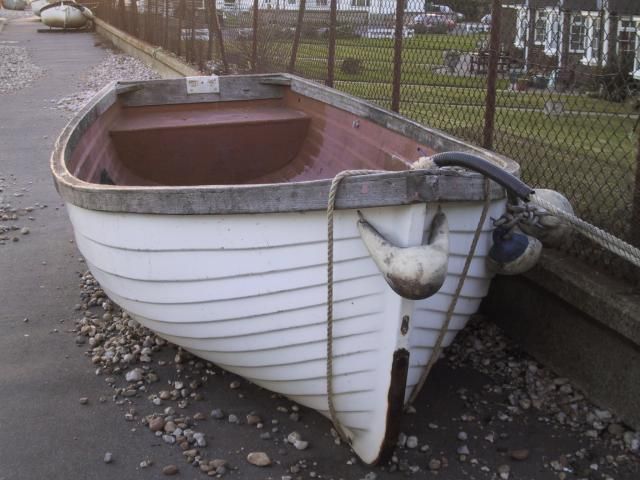 A beached boats