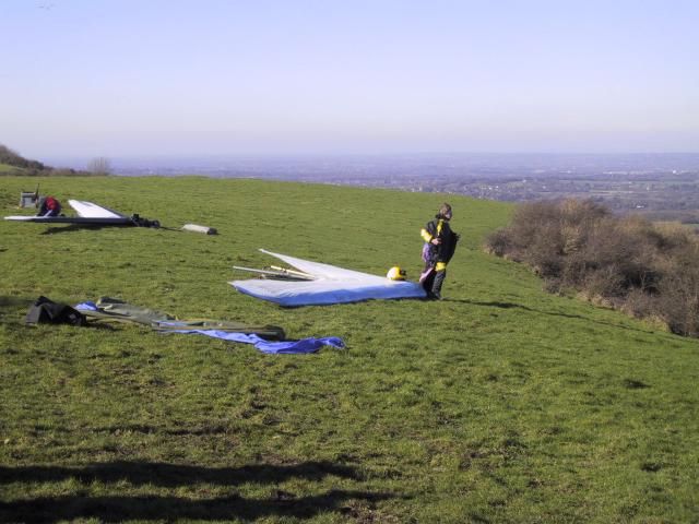 Hang-glider packing