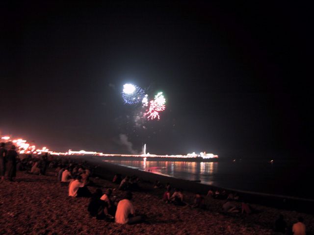 Fireworks over Palace Pier