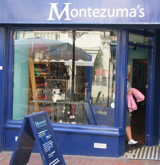 Montezuma's chocolate shop